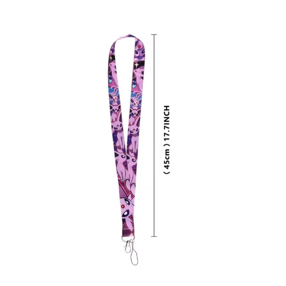 Espeon Pokemon ID Badge Holder Lanyard Neck Strap - Picture 3 of 4